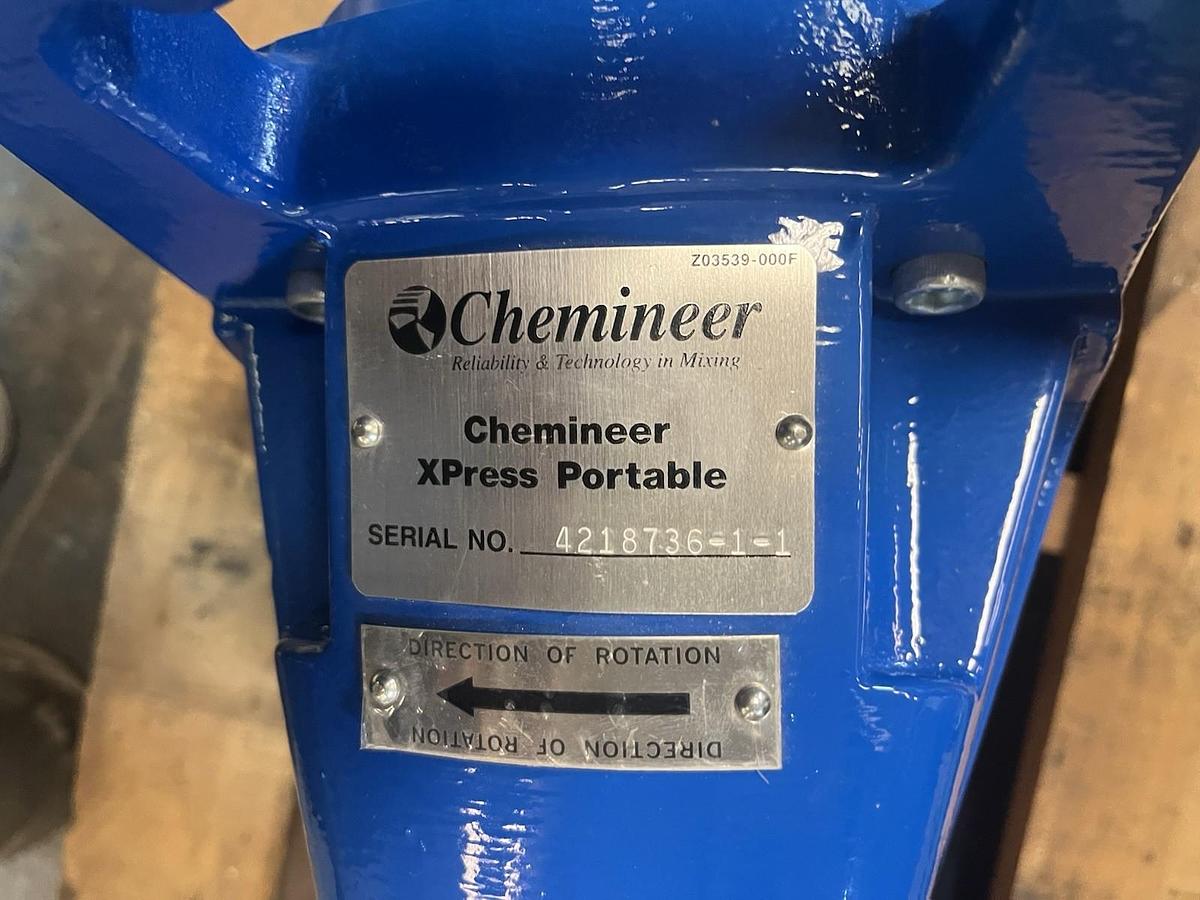 CHEMINEER,DT,MIXER 1HP 3PH
