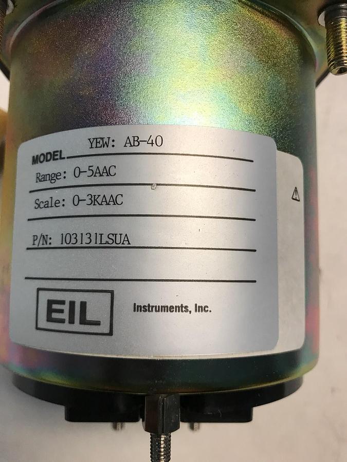 EIL,YEW AB-40,AC KILOAMPS Gauge 0-3KAAC 103131LSUA