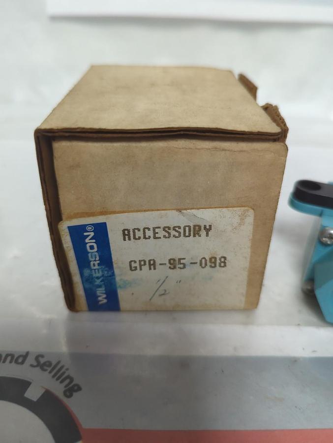 WILKERSON,GPA-95-098,ON/OFF VALVE ACCESSORY 1/2 INCH NOS