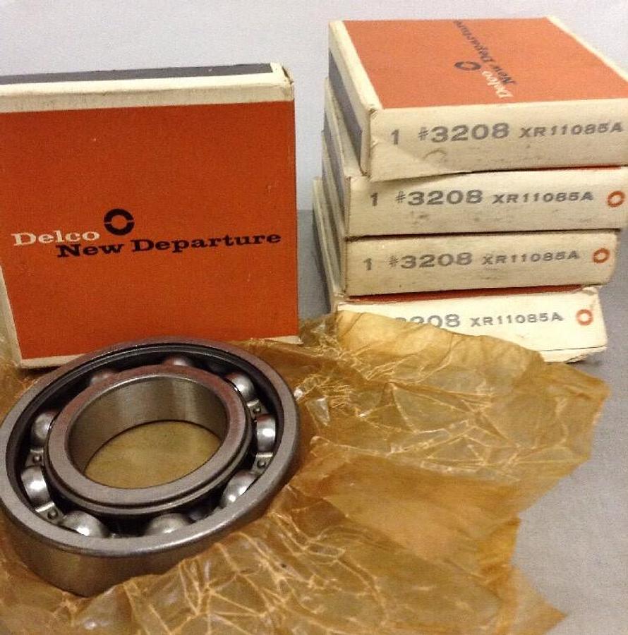 Delco New Departure,3208 XR11085A,BEARINGS LOTOF 7