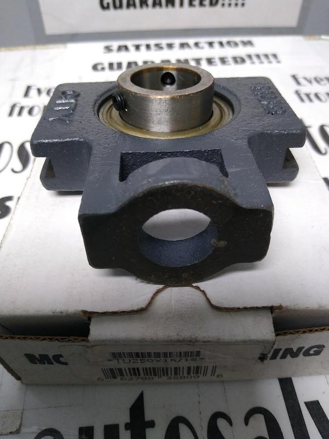 Used Hub City,TU250X15/16,Take Up Bearing 0.94IN ID 2IN Height 4IN Long 4IN Wide NOS