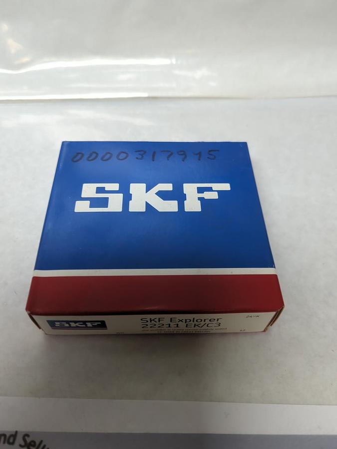 SKF,22211 EK/C3,SPHERICAL ROLLER BEARING NOS