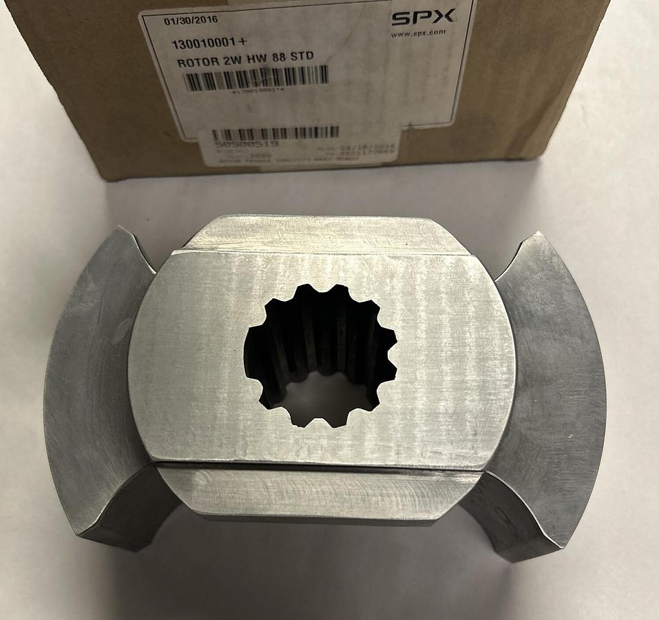 Used SPX WAUKESHA,130010001,STAINLESS TWIN WING ROTOR NEW