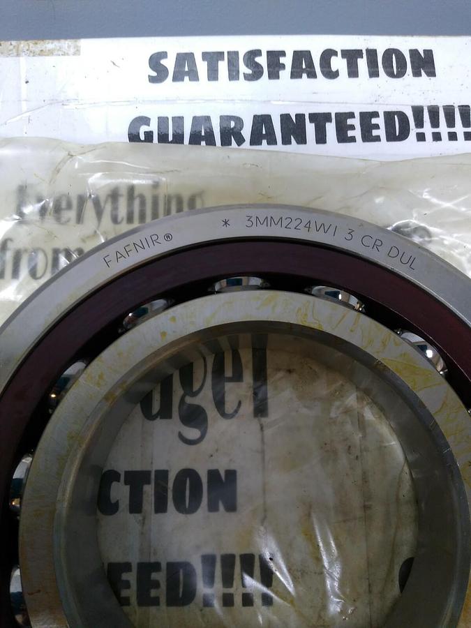 Fafnir,3MM224VVI-3-CR-DUL,Angular Contact Bearing NO BOX NOS