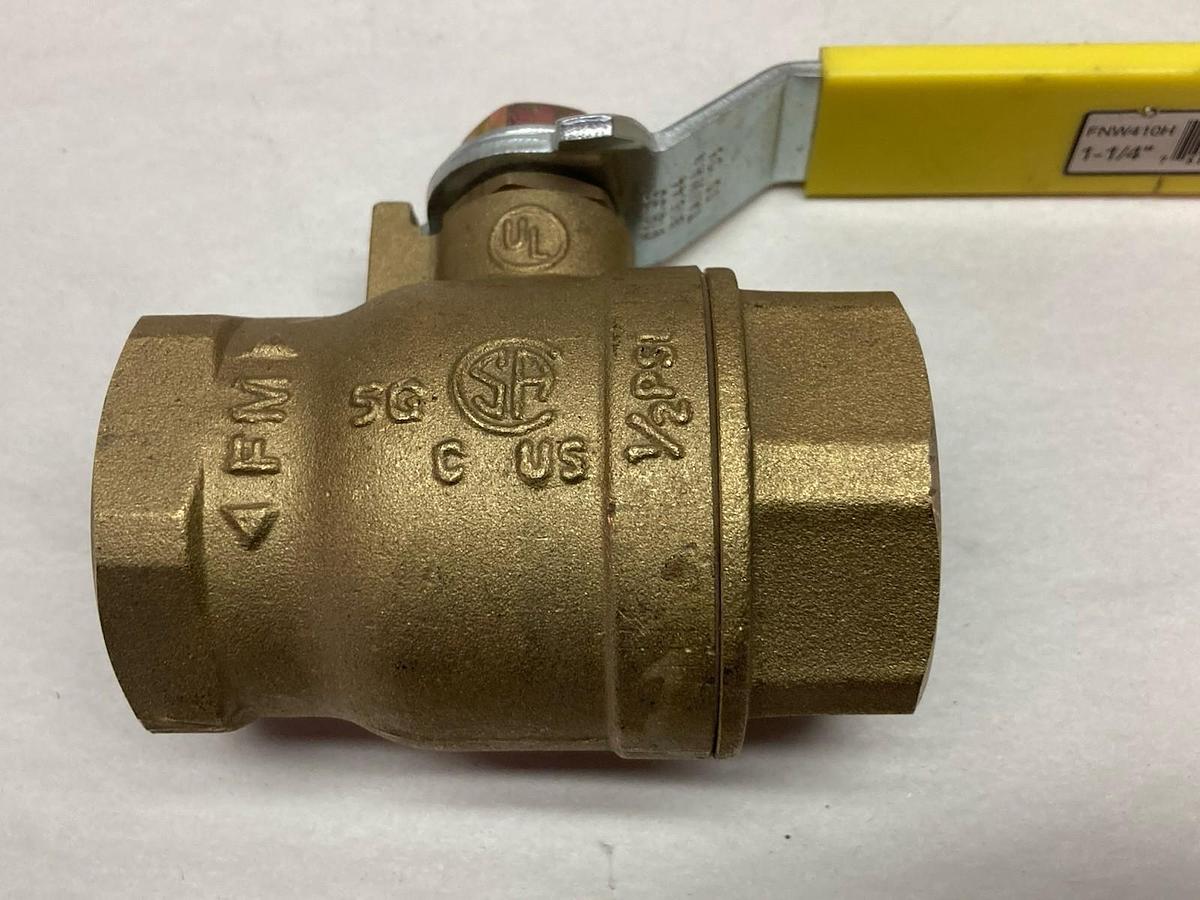 Used FNW,FNW410H,Ball Valve 600 WOG 1-1/4 Inch