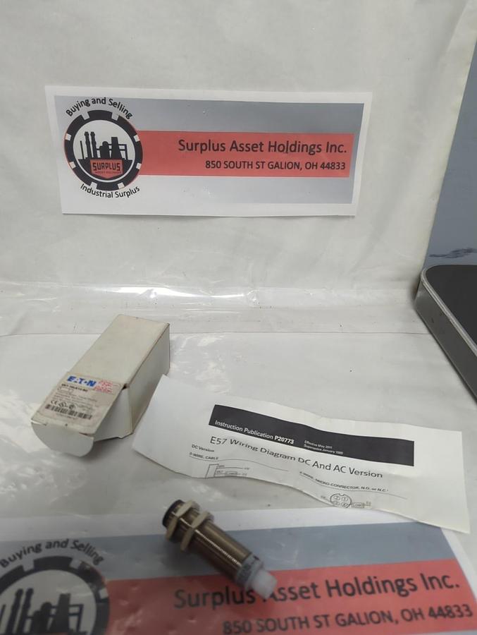 EATON,E57-18LE12-BD,SERIES G1 INDUCTIVE PROXIMITY SENSOR SWITCH NOS