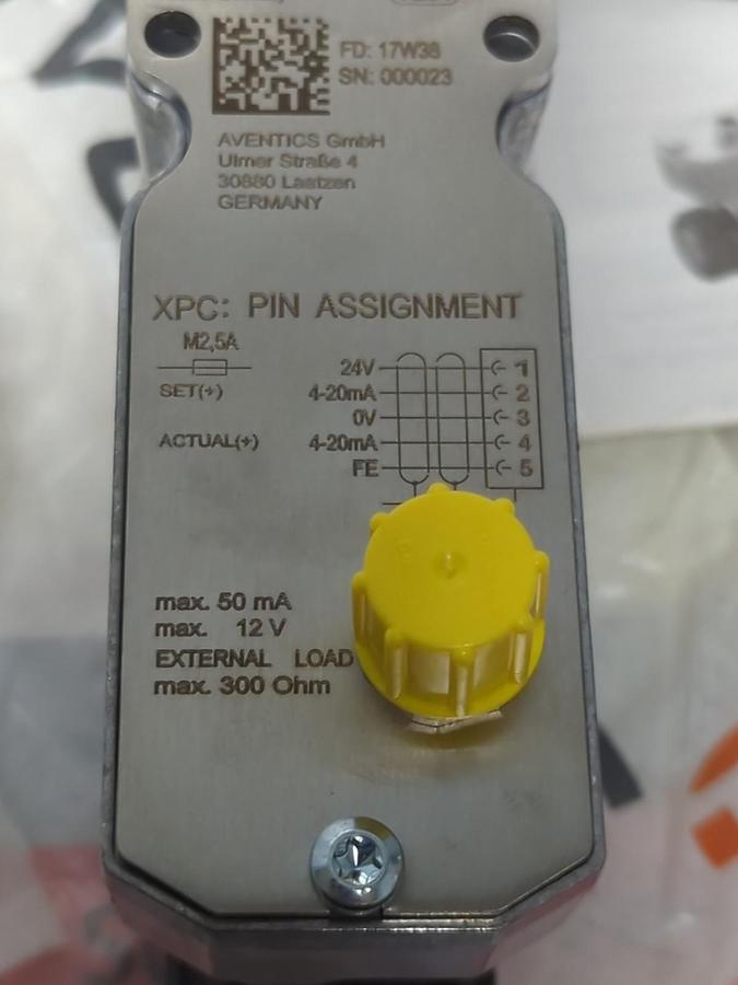 AVENTICS,R414000691,PNEUMATIC PRESSURE REGULATOR SERIES ED07 NOS