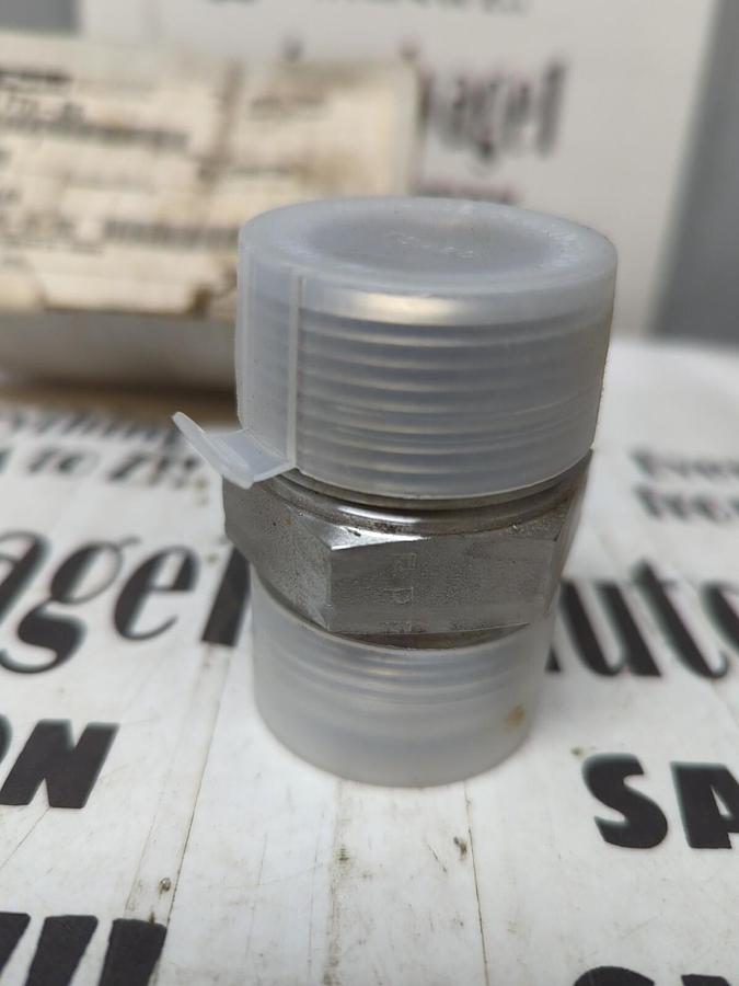 PARKER,20 FTX-SS,STAINLESS STEEL MALE CONNECTOR NOS