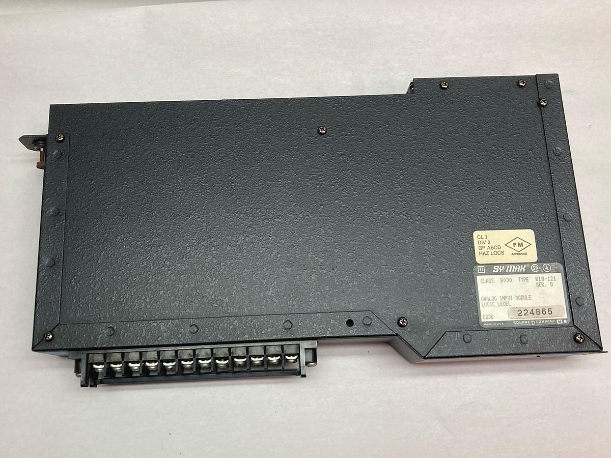 Used Square D Symax,8030RIM-121,Input Module Ser D