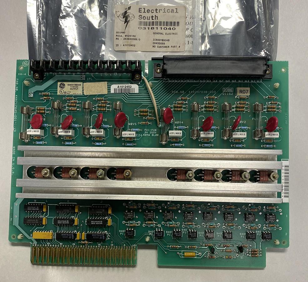 Used GE FANUC,IC600YB904B,OUTPUT BOARD REFURBISHED