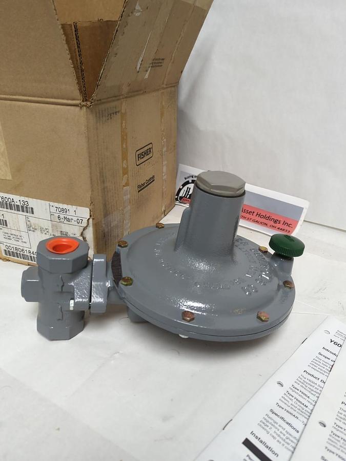 FISHER CONTROLS,Y600A-133,PRESSURE CONTROL VALVE NOS