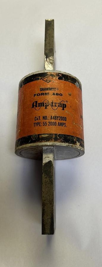 Used SHAWMUT,A4BY2000,FUSE 2000A 600V