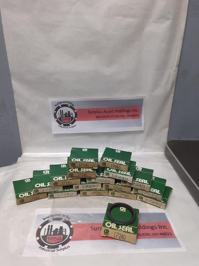 CHICAGO RAWHIDE,17240,OIL SEAL LOT OF 17 NOS