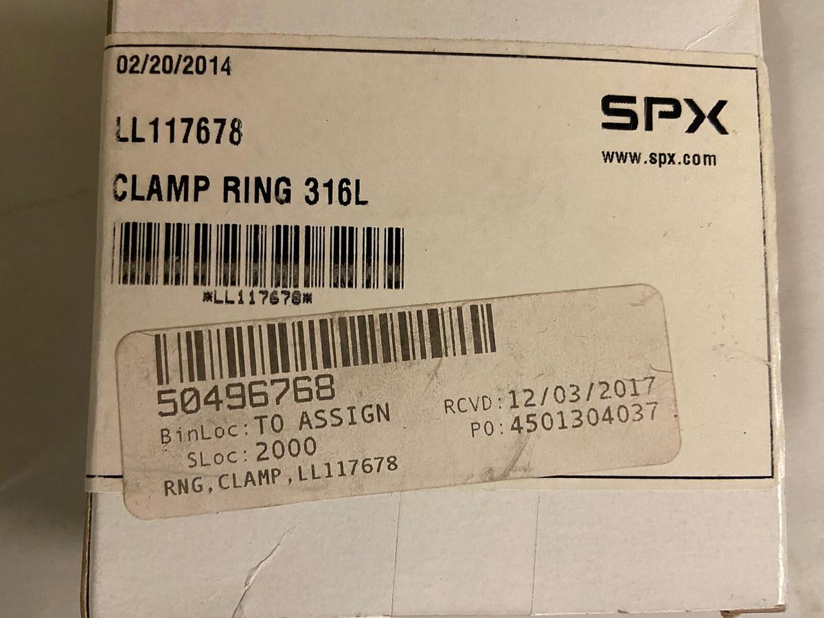 SPX,LL117678,Clamp Ring 316L