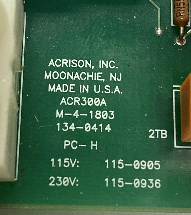 Used ACRISON,ACR-300A,DC CONTROLLER BOARD