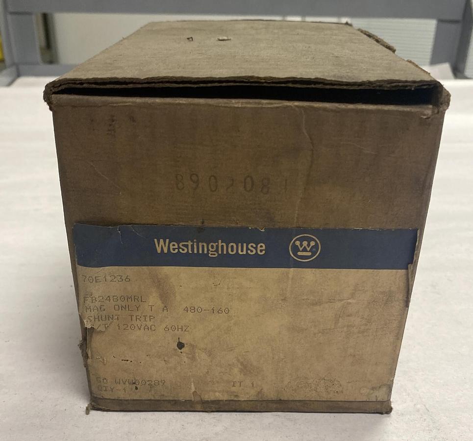 WESTINGHOUSE,1366D72G09,SHUNT TRIP 50Amp 120V NOS
