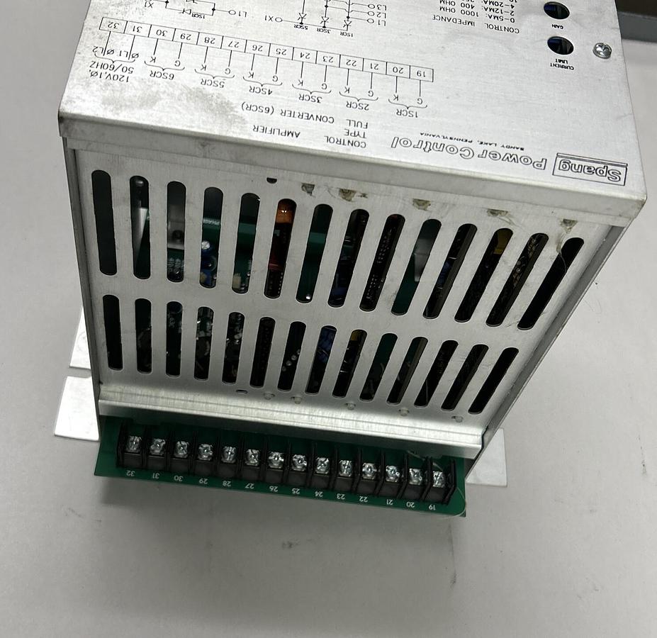 SPANG,E65262414 6SCR,CONTROL AMPLIFIER NOS