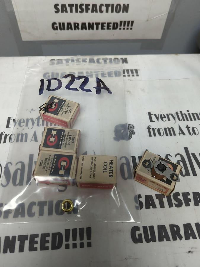CUTLER HAMMER,1022A,HEATER COILS LOT OF 5 NOS