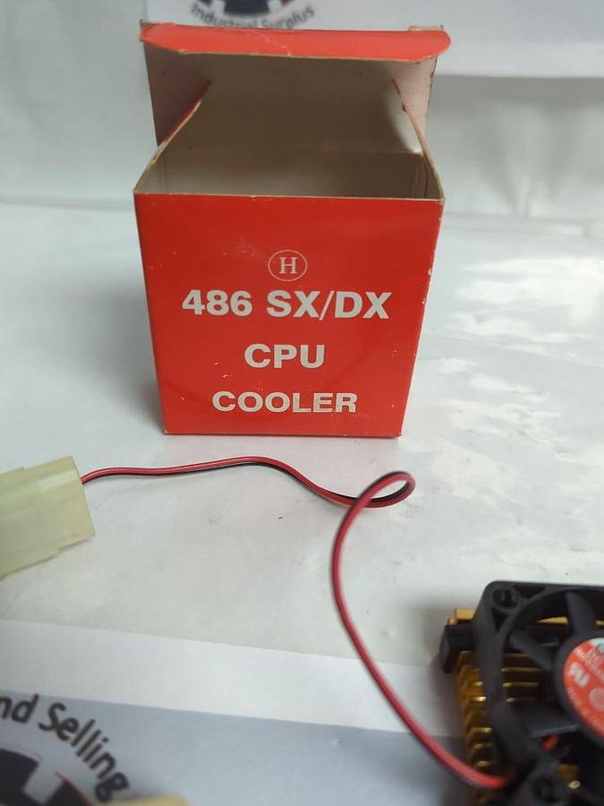 Used CPU COOLER,486 SX/DX,CPU COOLING FAN NOS