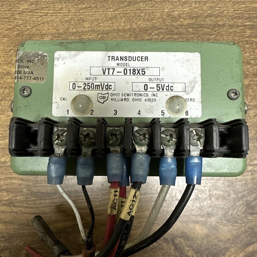 Used Ohio Semitronics,VT7-018X5,Transducer