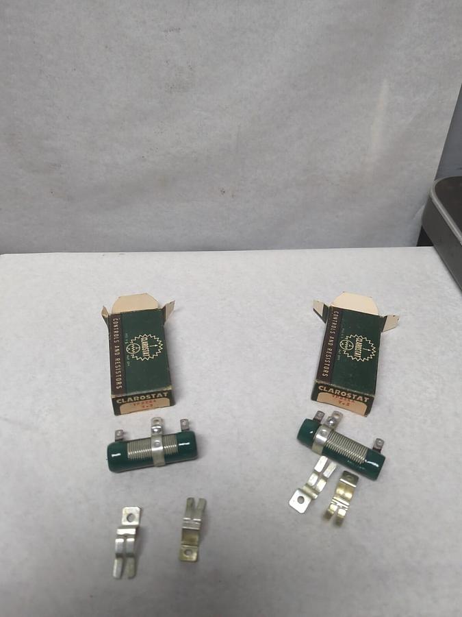 CLAROSTAT,VP25KA,RESISTOR 7.5 LOT OF 2 NOS