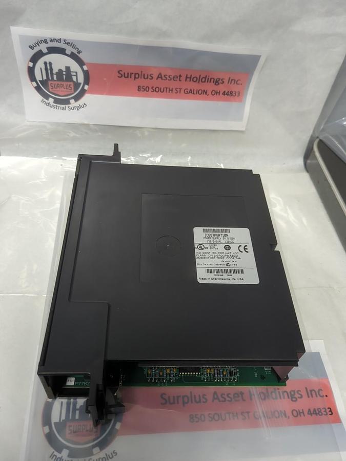 Used GE FANUC,IC697PWR710W,POWER SUPPLY SERIES 90-70,BUS EXPANSION/RECIEVER PRE-OWNED
