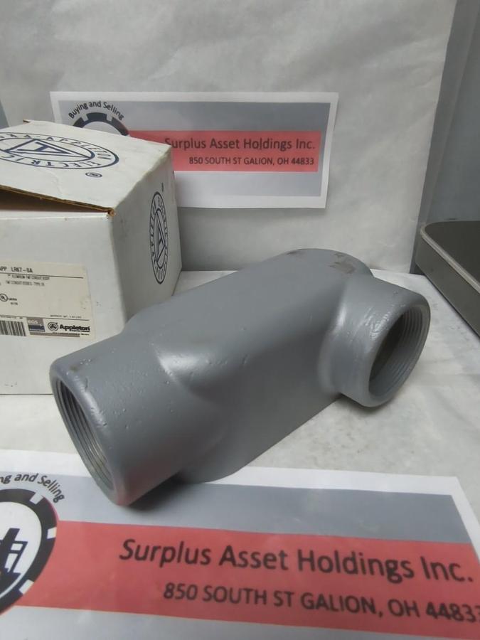 APPLETON,APP-LR67-SA,ALUMINUM 2 INCH FW7 CONDUIT BODY NOS