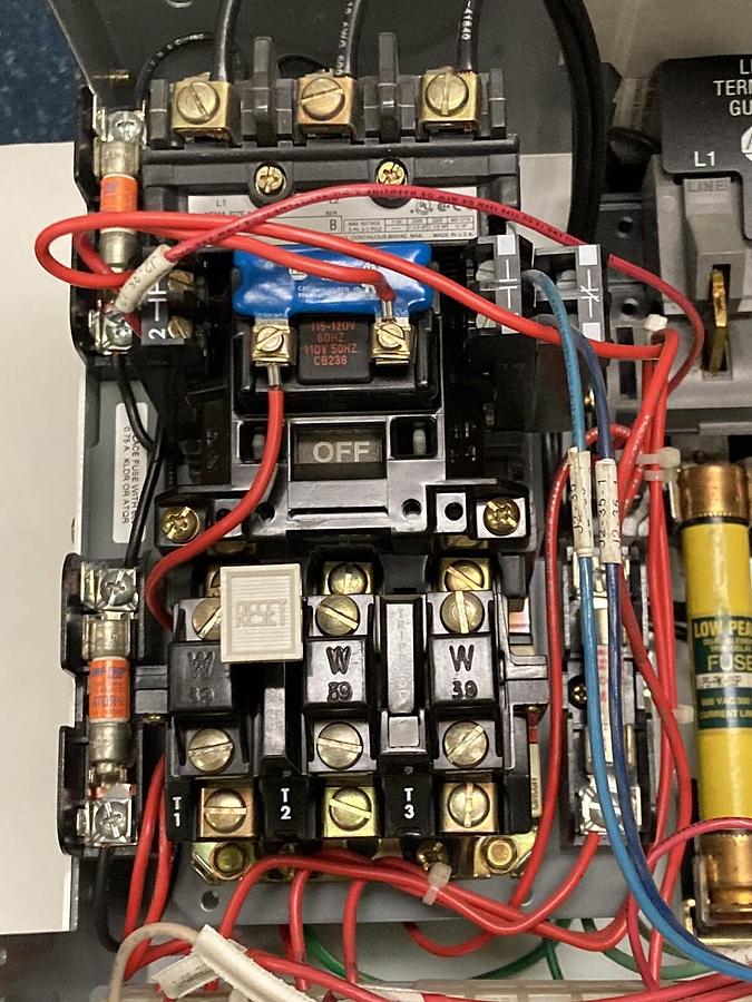 Used Allen-Bradley,2100 2112B,Size 1 Fused MCC 12 INCH Starter Feeder Bucket