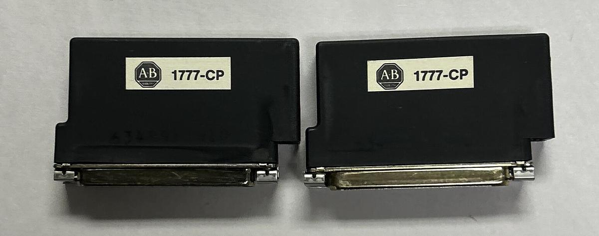 Used ALLEN BRADLEY,1777-CP,PLUG I/O LOT OF 2