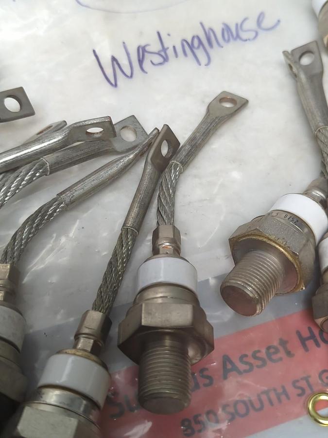 Used WESTINGHOUSE,1316F80H25,RECTIFIER DIODE LOT OF 18 PRE-OWNED