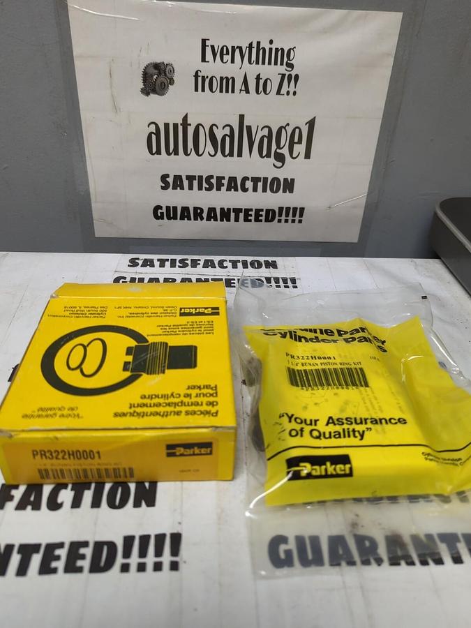 Used PARKER,PR322H0001 1-1/4,BUNAN PISTON RING KIT NEW