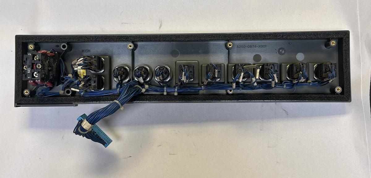 Used FANUC,A05B-2400-C001,R-J3 OPERATOR CONTROL PANEL