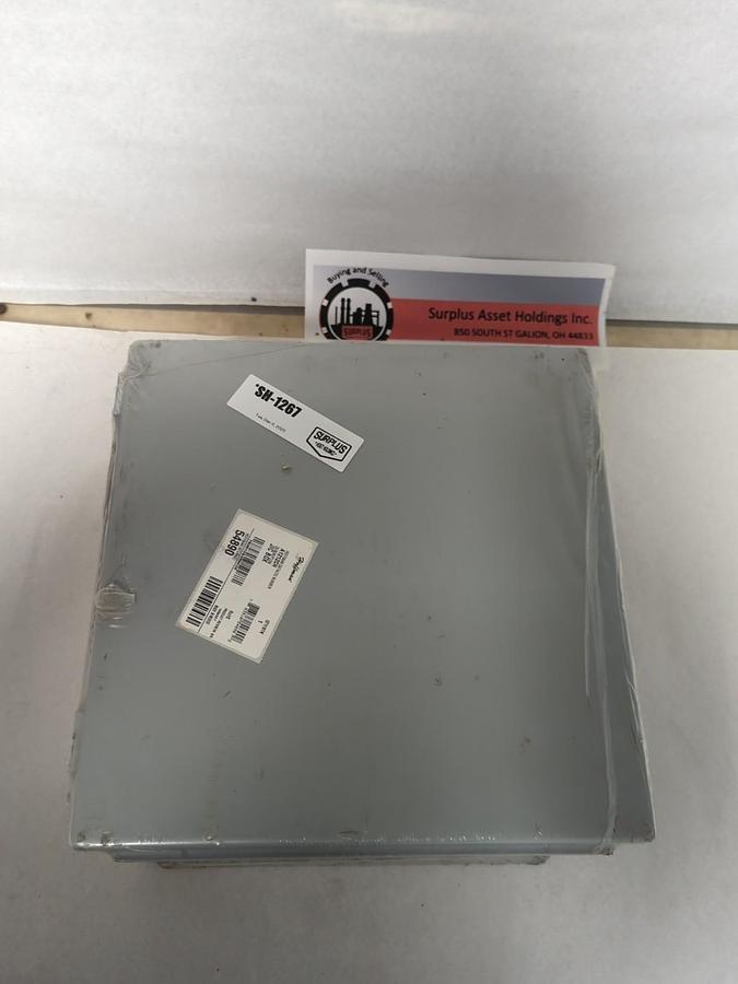 HOFFMAN,A1212CH,JUNCTION BOX  6 IN X 12 IN X 12 IN  54890 NOS
