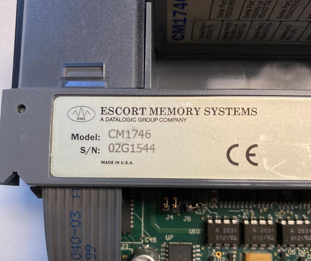Used Escort Memory Systems,CM1746,Module LOT OF 4
