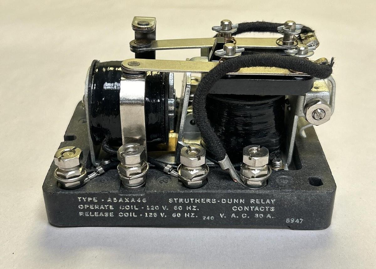 STRUTHERS-DUNN,A5AXA46,RELAY 120V NOS