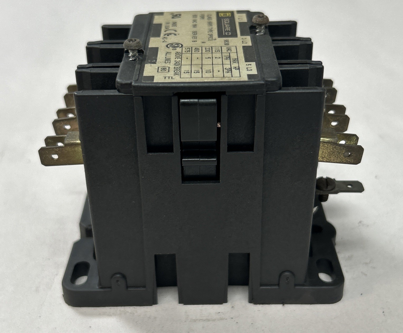 Used SQUARE D,8965DPR33,HOIST CONTACTOR