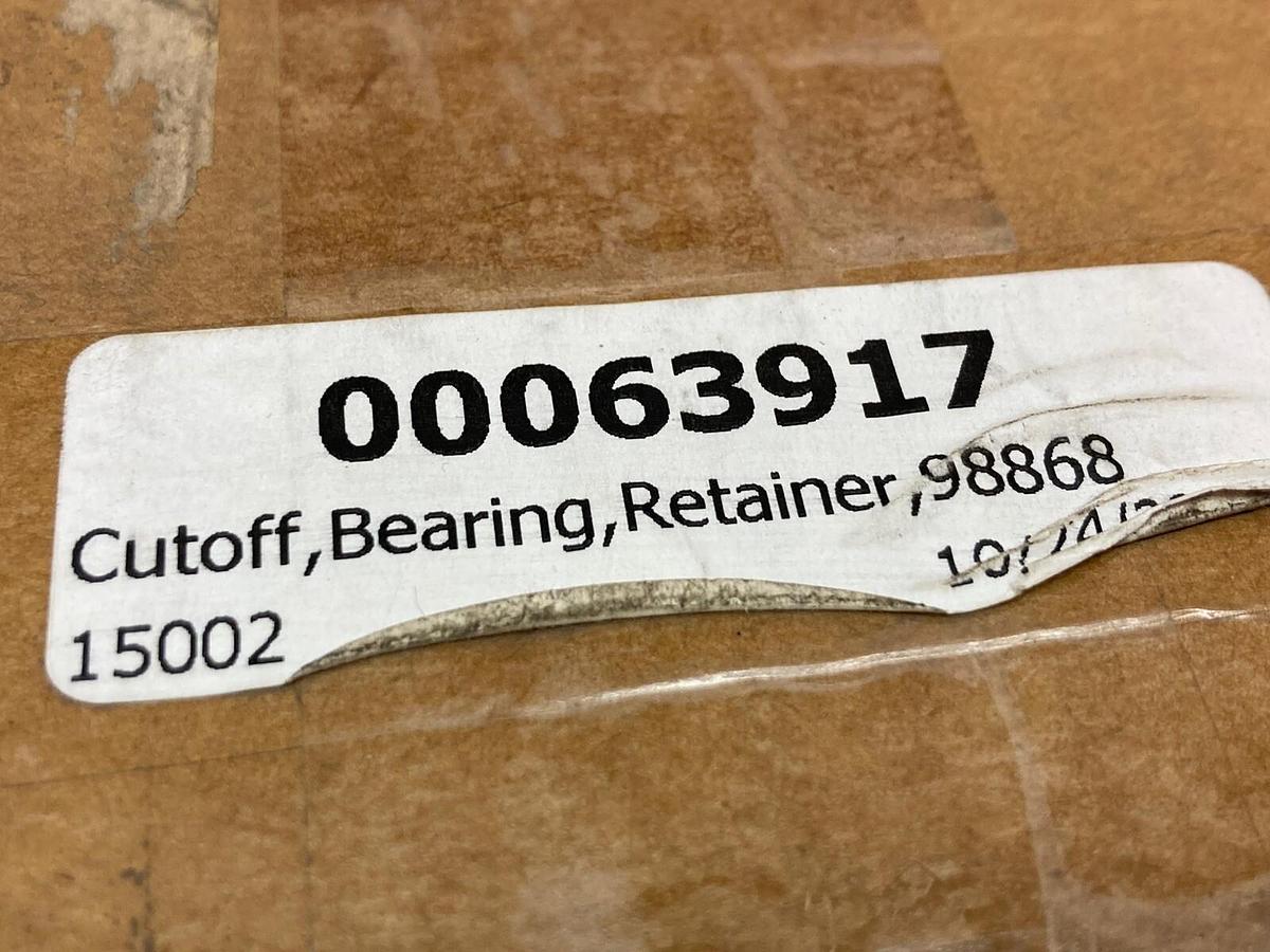 Retainer,98868,Cutoff Bearing