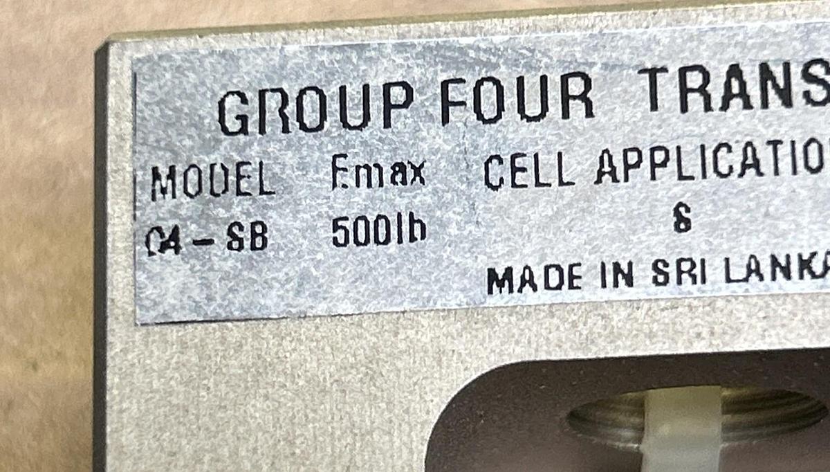 GROUP FOUR TRANSDUCERS INC,04-SB,LOAD CELL NOS