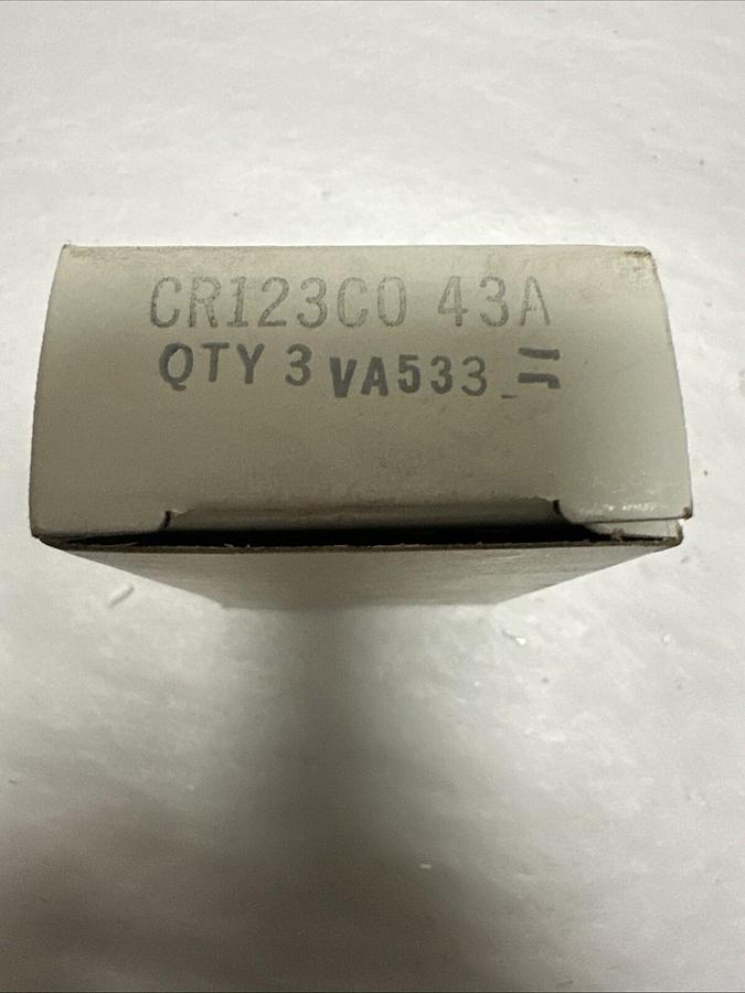 Used GE,CR123C043A,Heater Element Box of 3