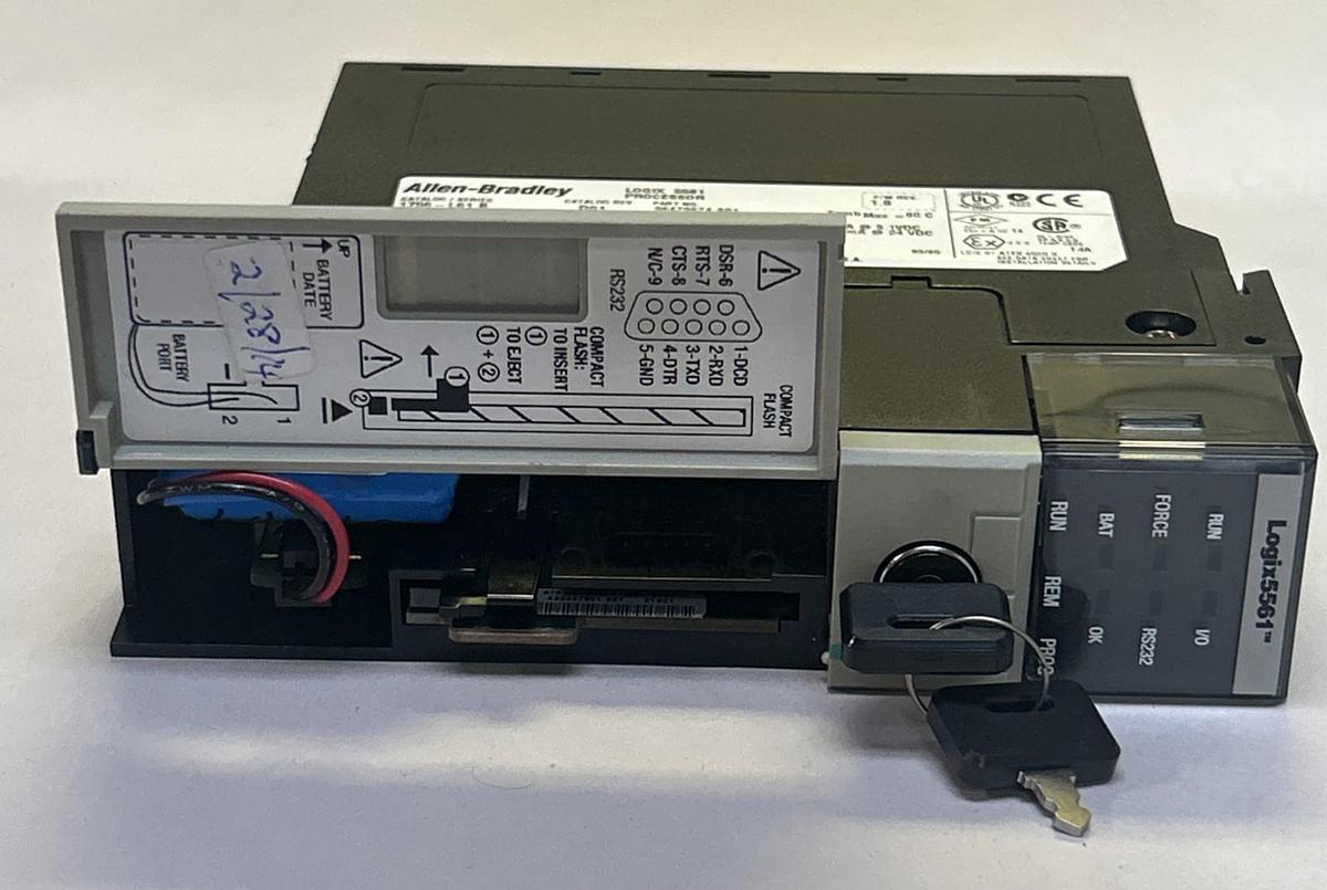 Used ALLEN BRADLEY,1756-L61,LOGIX 5561 PROCESSOR