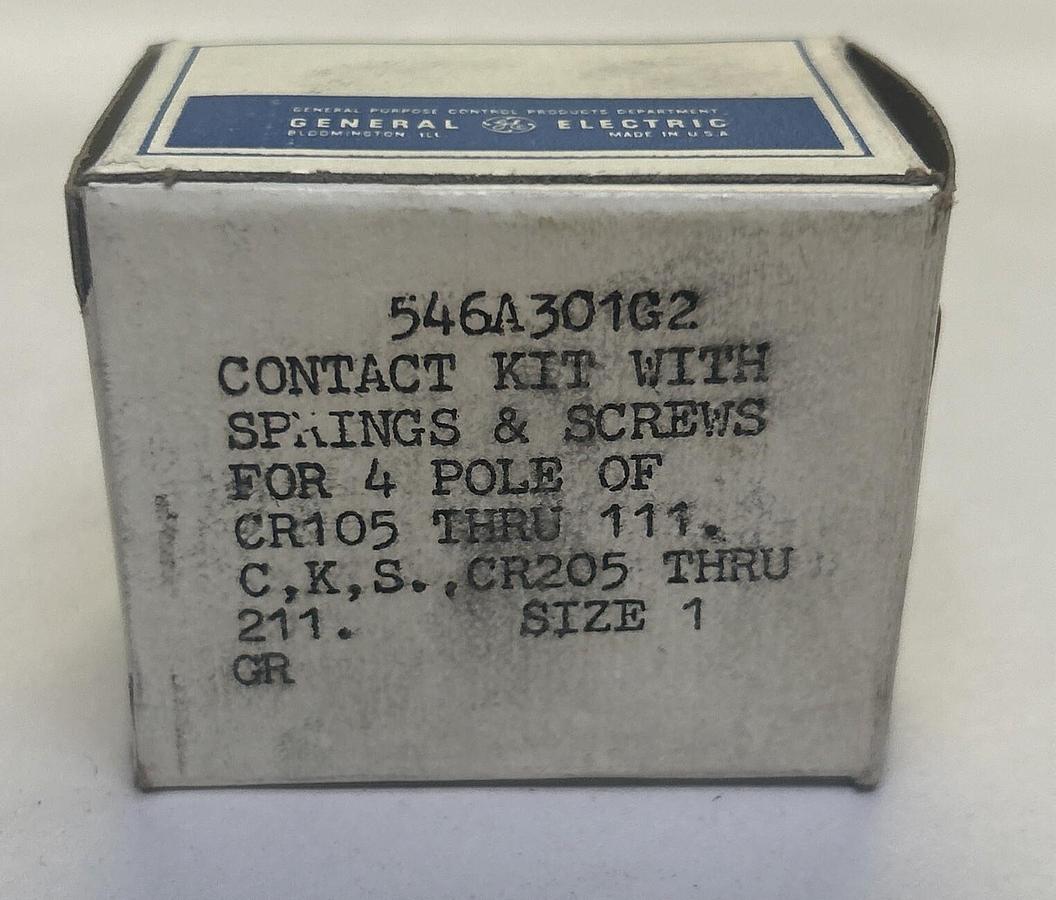 GENERAL ELECTRIC,546A301G2,CONTACT KIT NOS