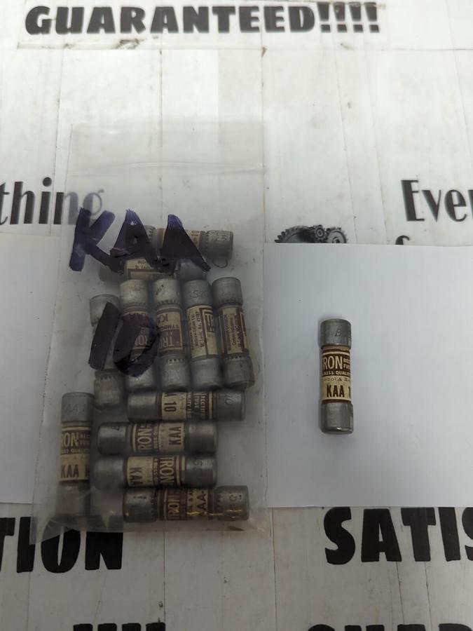 COOPER BUSSMANN,KAA-10,TRON FUSES LOT OF 13 NOS