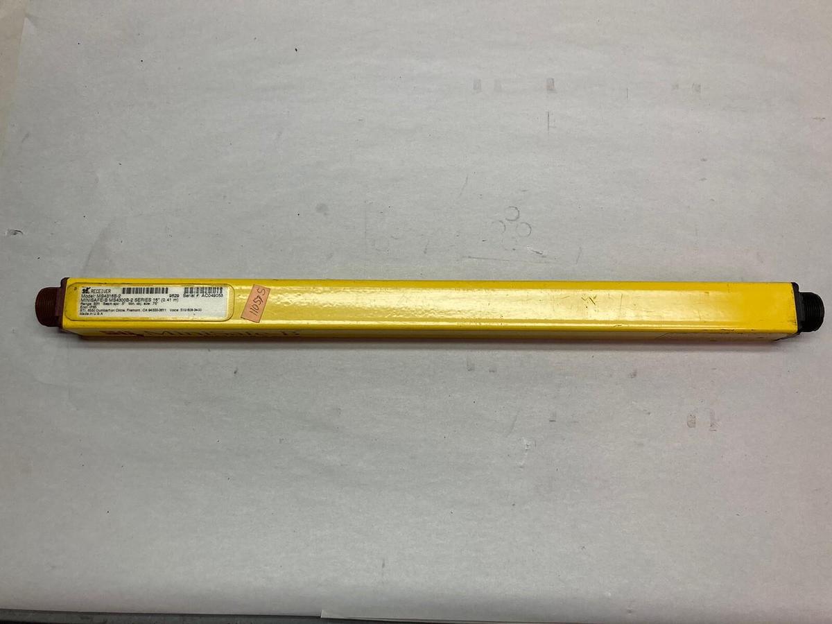 Used STI,MS4316B-2,Minisafe-B Safety Light Curtain Receiver