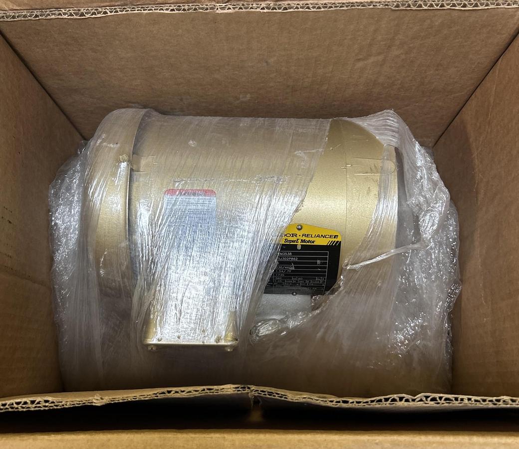 BALDOR,VEM3538,SUPER E MOTOR 1/2HP 1735RPM 230/460V 3PH 56C FRAME