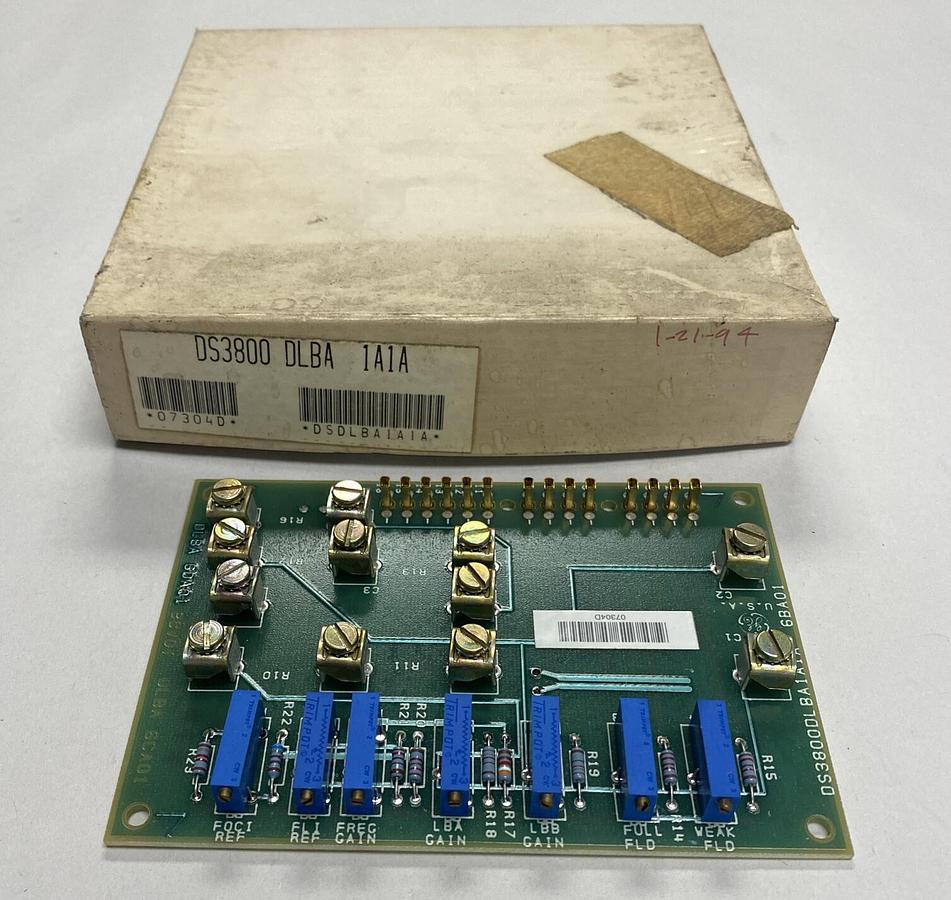 GENERAL ELECTRIC,DS3800DLBA1A1A,CIRCUIT BOARD NOS