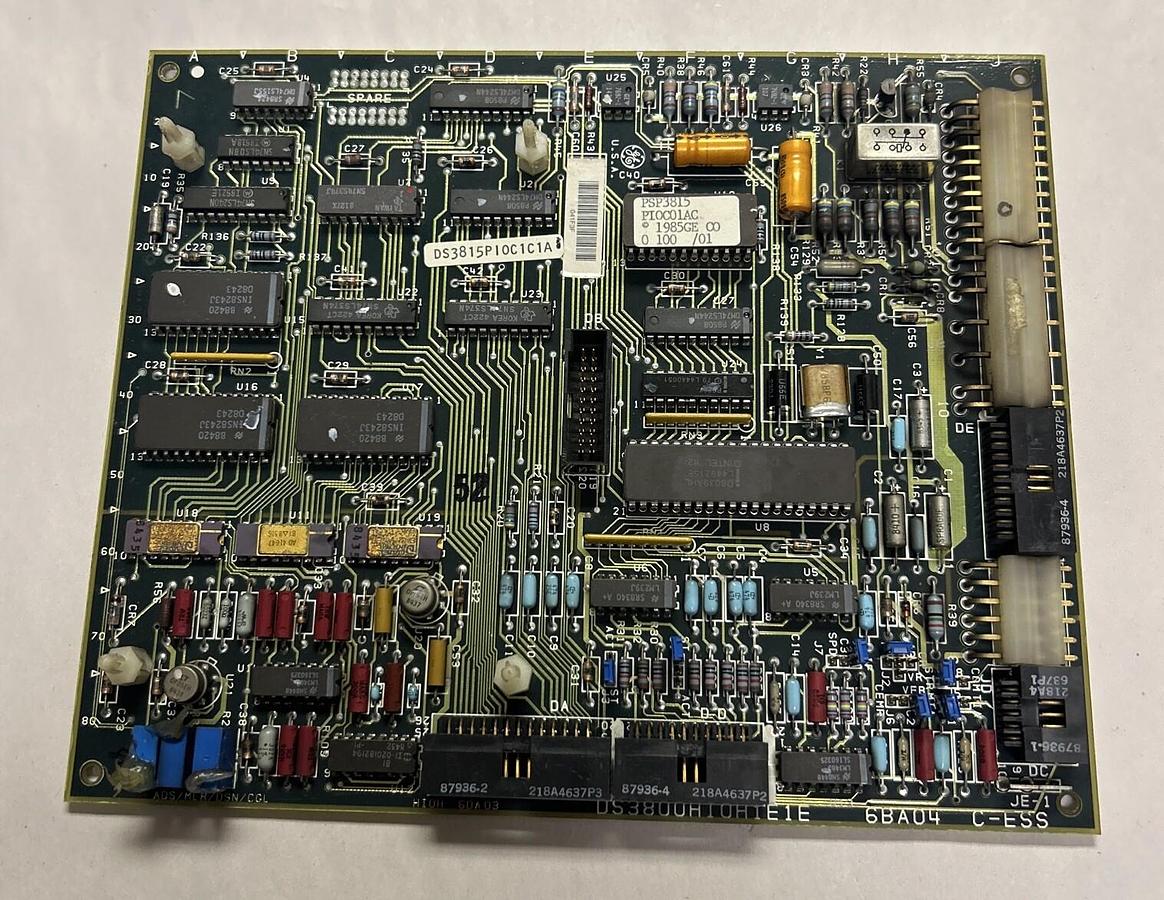 Used GENERAL ELECTRIC,DS3800HIOH1E1E,I/O BOARD