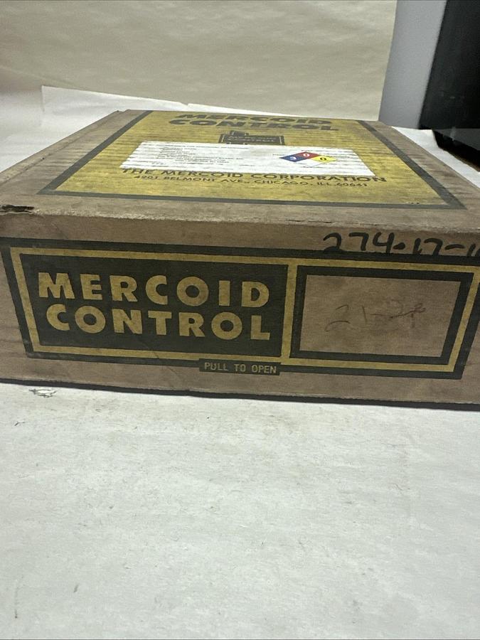 Mercoid,DA-21-2 RG 12S,Pressure Switch 5-105 PSIG