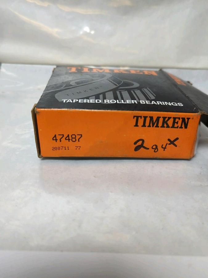 TIMKEN,47487,ROLLER BEARING CONE NOS