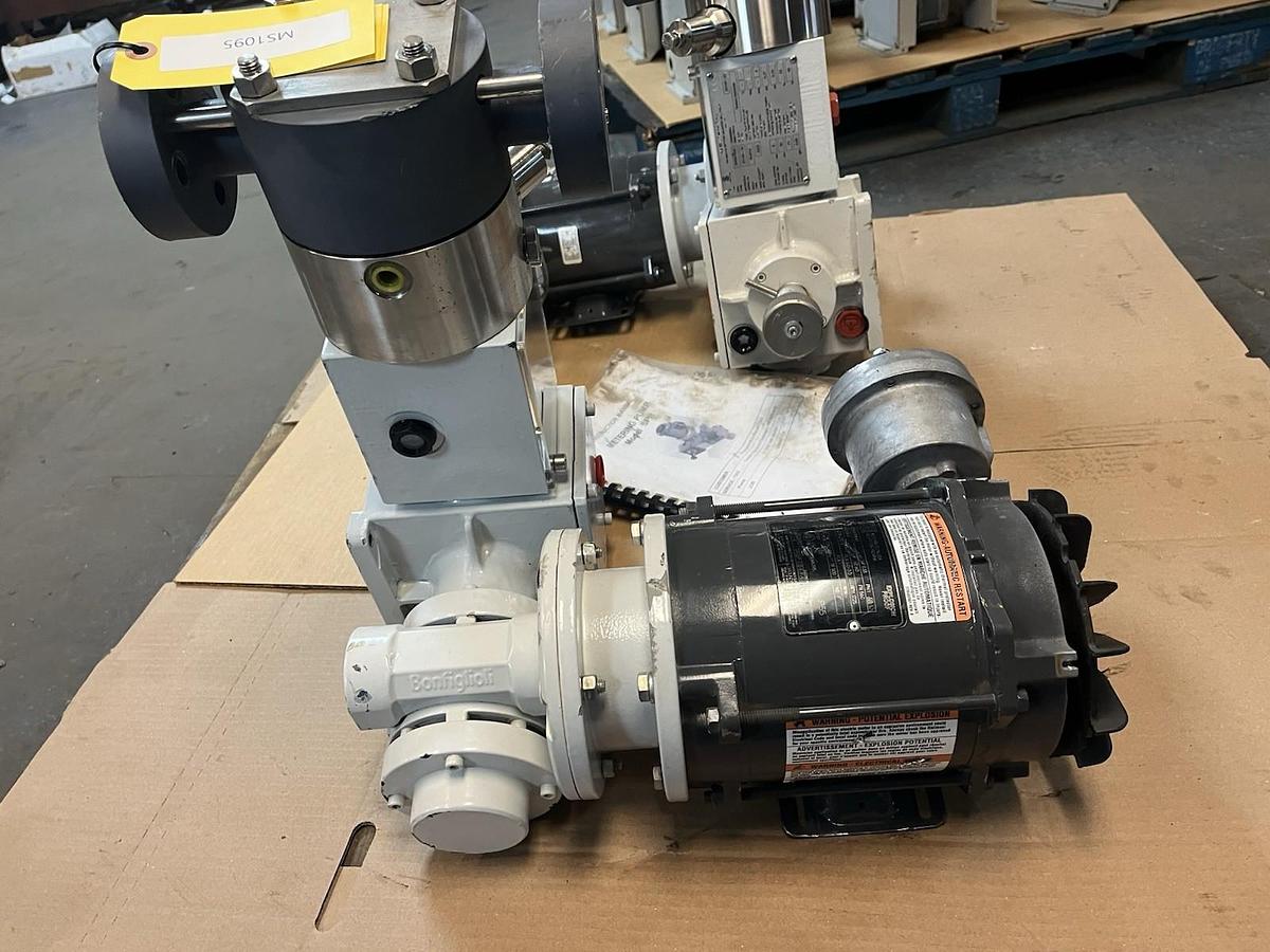 Used SABI POMPE,SPRDM8X20,CHEMICAL METERING PUMP W/ EXPLOSION PROOF MOTOR