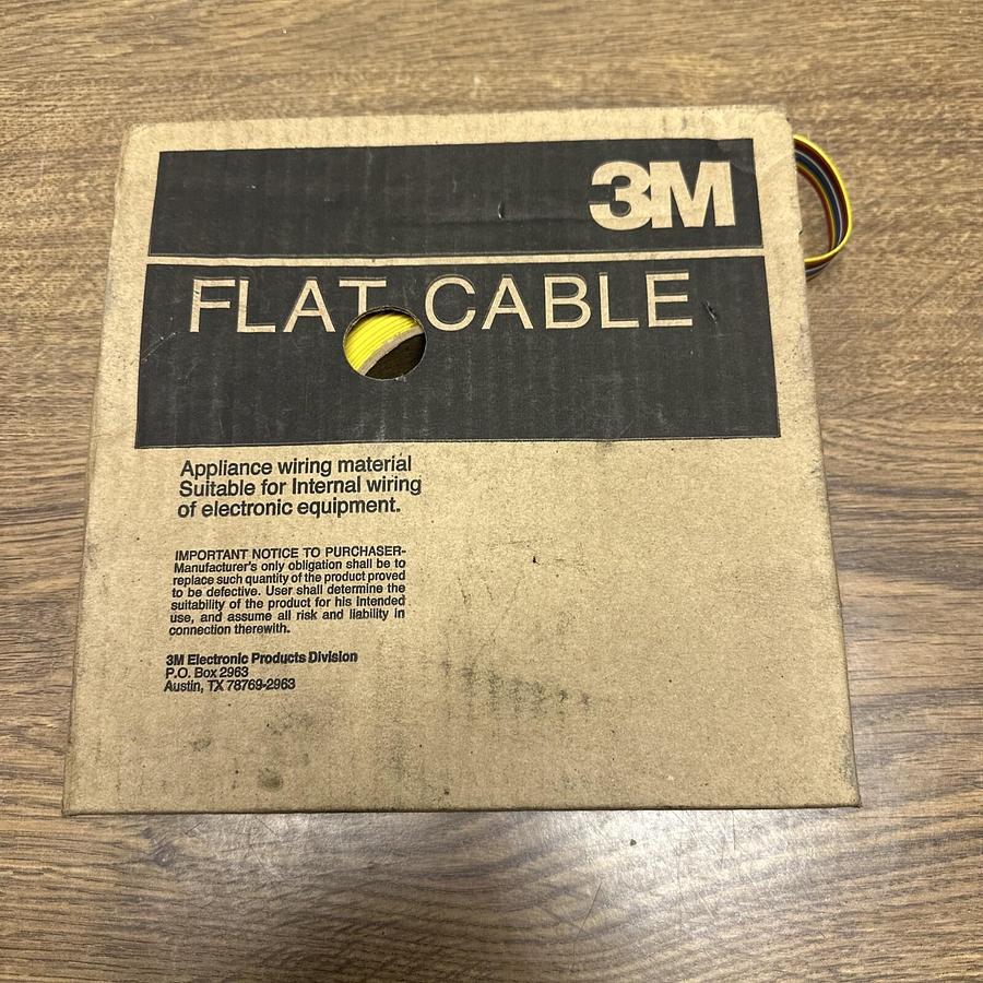 Used 3M,3302/14,Flat Cable 100 Ft. New in box